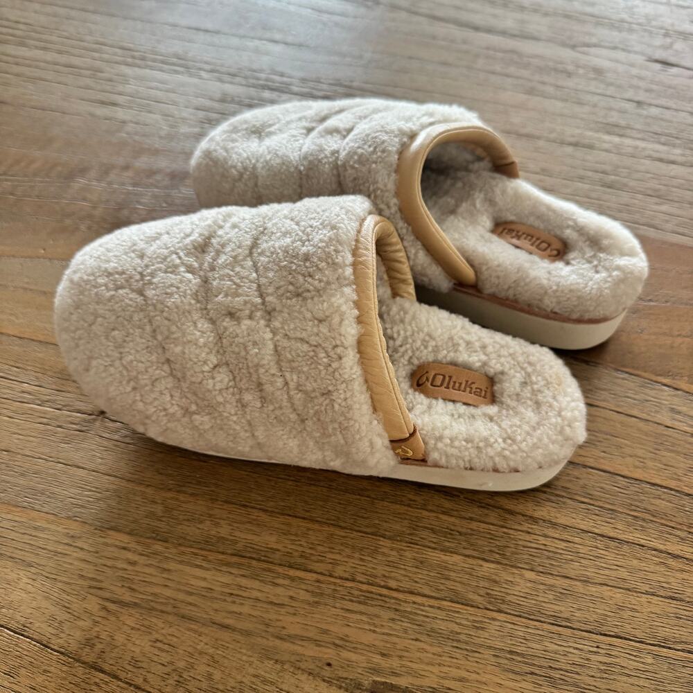 Olukai Pupu Mua Women's Slippers - Size 6 - Picture 6 of 7